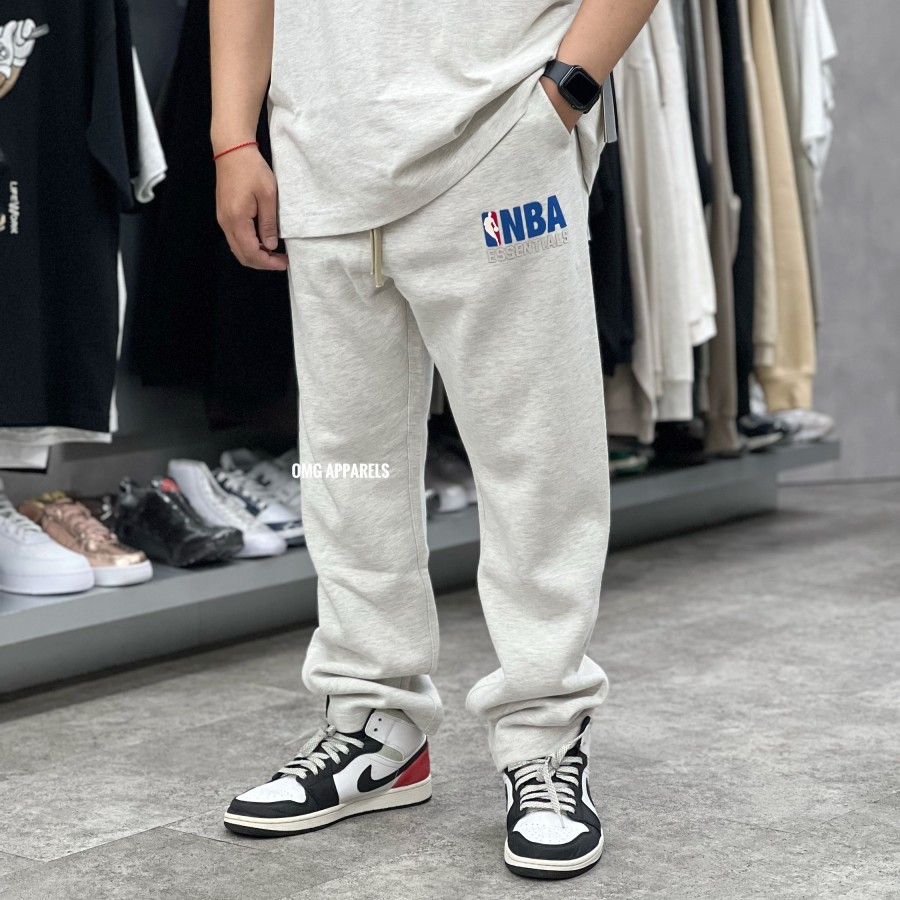 Fear of God Essentials NBA Grey Sweatpants
