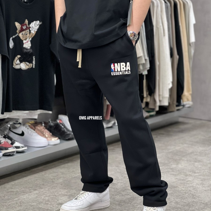 Fear of God Essentials NBA Black Sweatpants