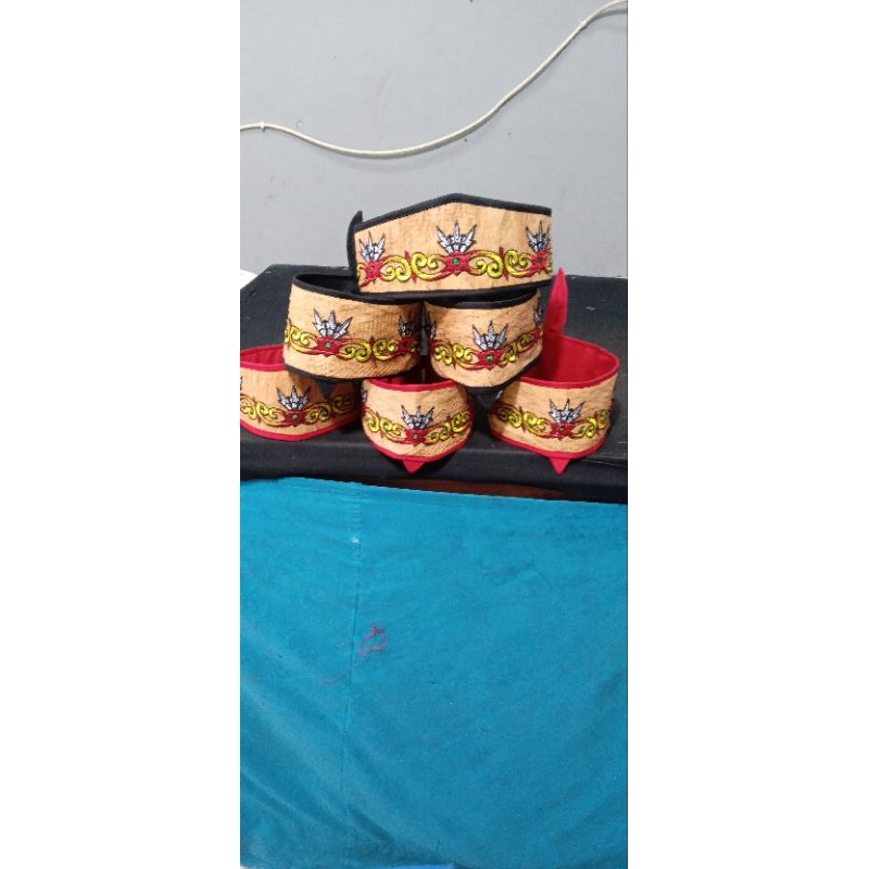 lawung dayak asli kulit kayu