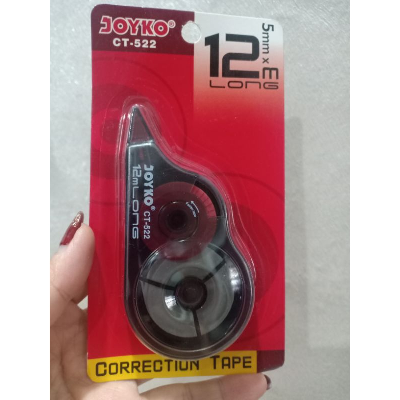 

Tipe x pita penghapus model correction tape panjang 12m joyko