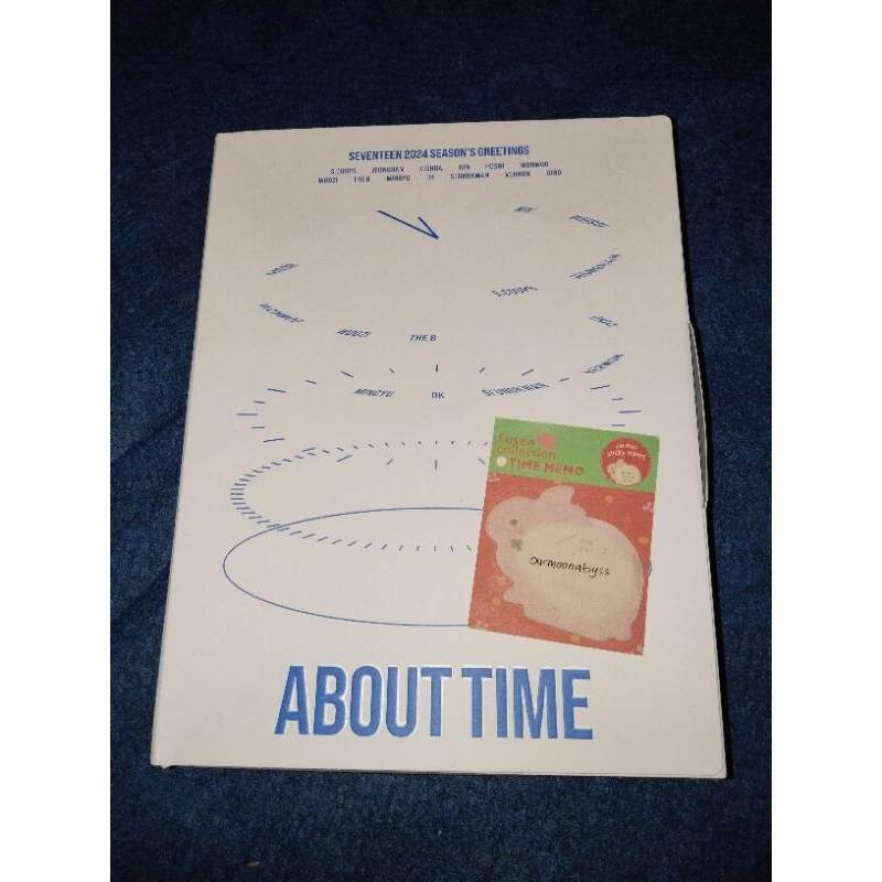 [BACA DESK] READYSTOCK PHOTOBOOK SEVENTEEN 2024 SEASON'S GREETINGS ABOUT TIME