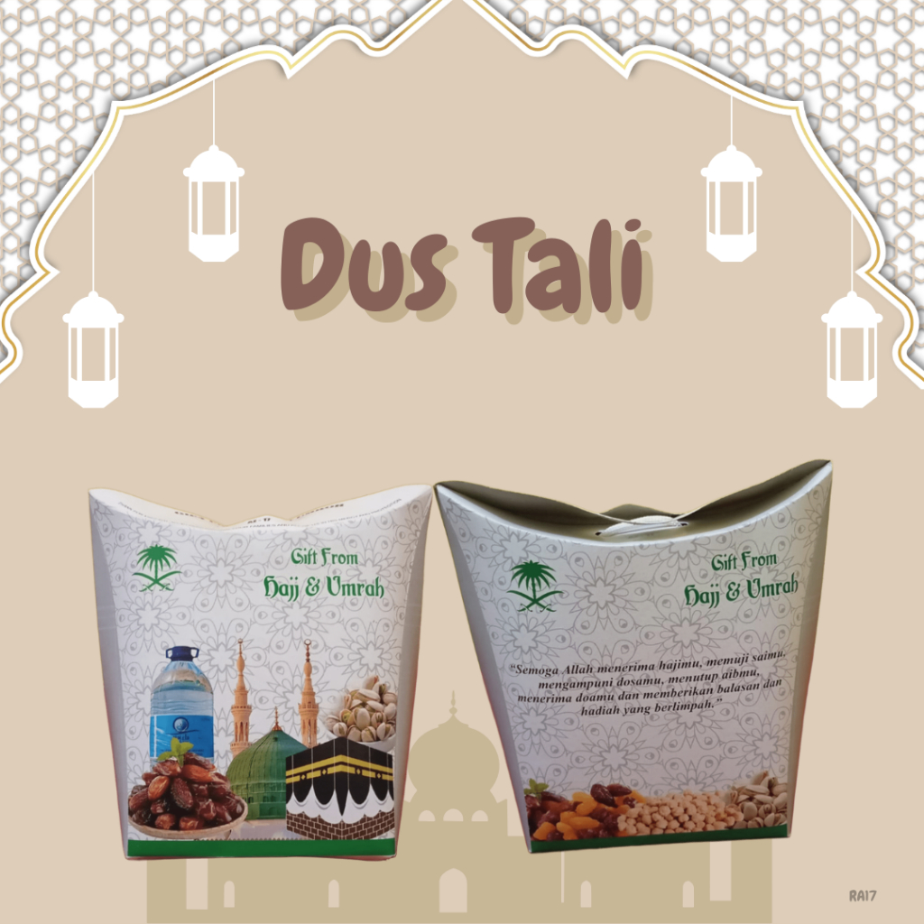 

1 pack(isi 50pcs) Dus tenteng dus tali goodie bag paketan oleh oleh hajji dan umroh