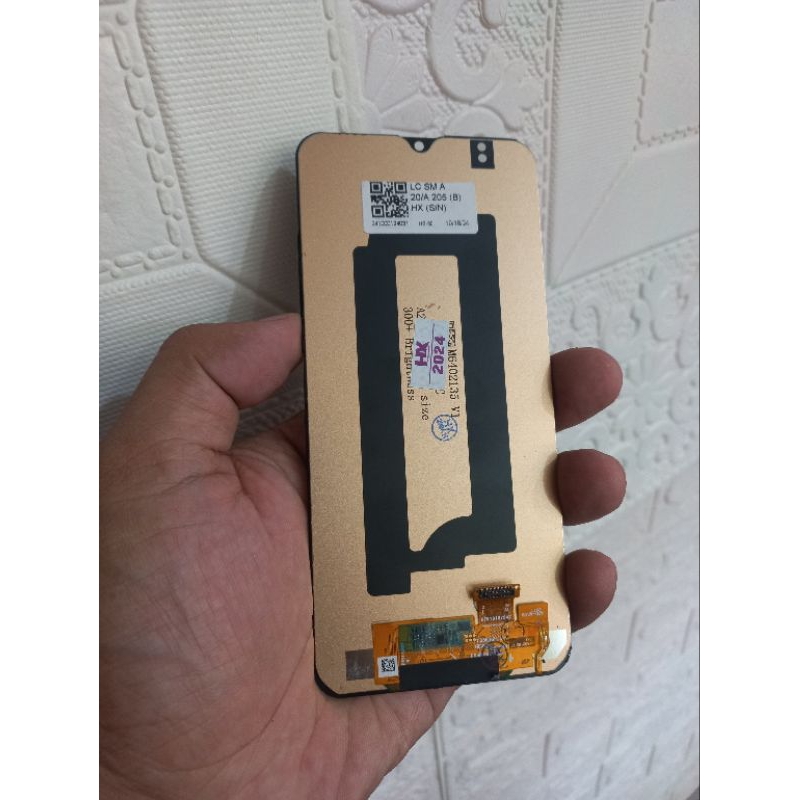 LCD SAMSUNG A20 BEKAS PEMAKAIAN