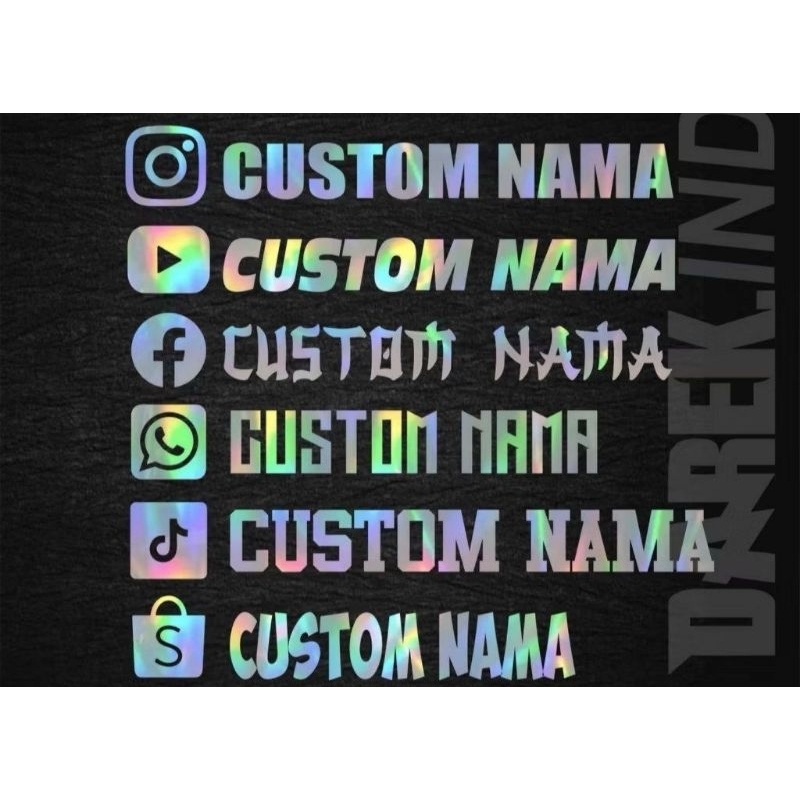

Cetak stiker nama//Cetak custom stiker nama//Stiker nama //Stiker custom nama