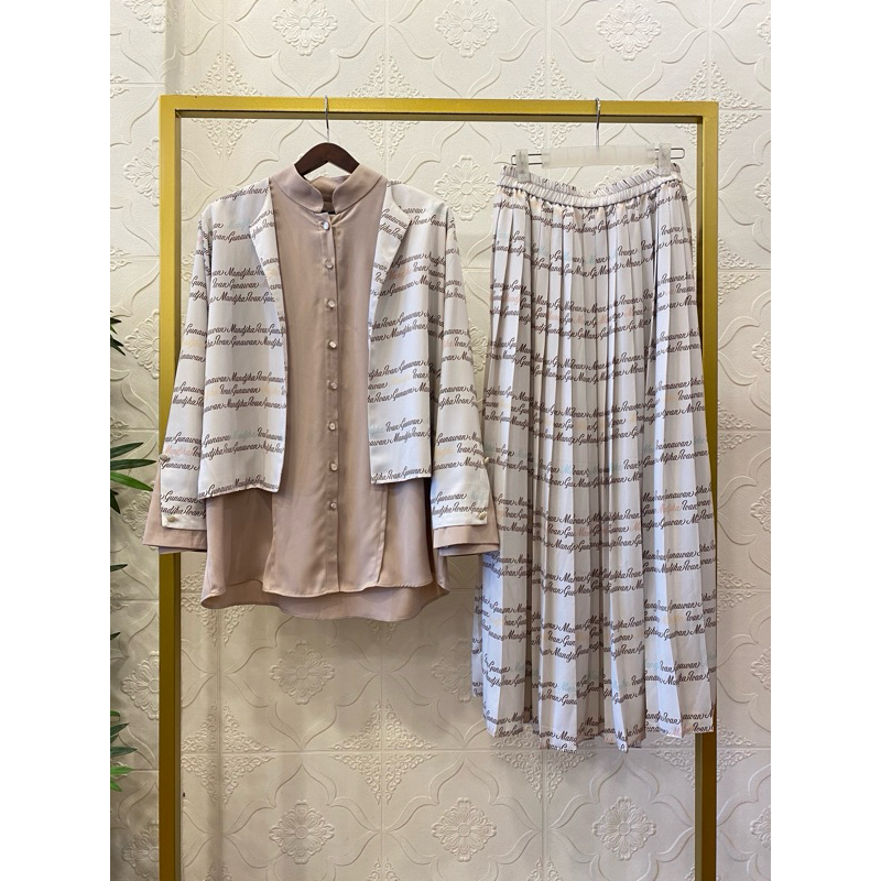 (BEST SELLER) Setelan Tarbaru Mandjha Ivan Gunawan