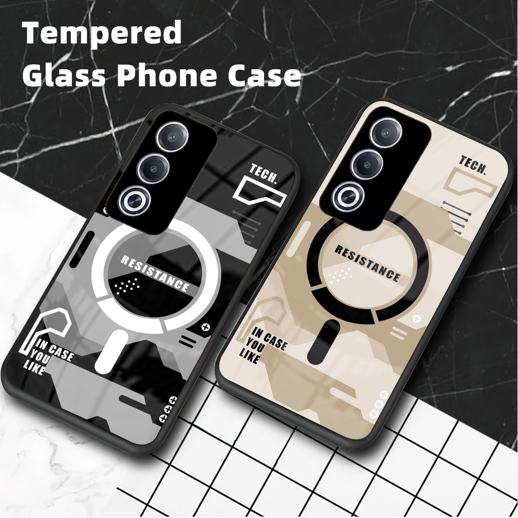 GK65 Case Handphone Oppo A80 - Casing Handphone Oppo A80 - Softcase Glass Oppo A80 - Pelindung hp Op