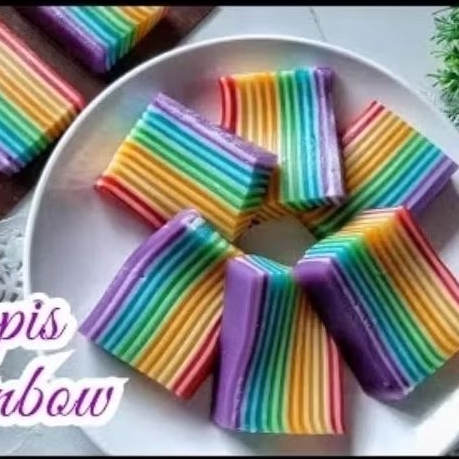 

Kue Lapis Pepe Rainbow