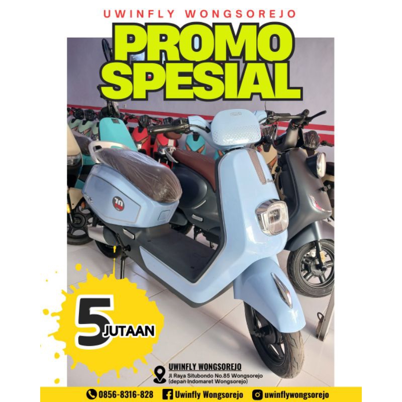 Sepeda Listrik Uwinfly T70