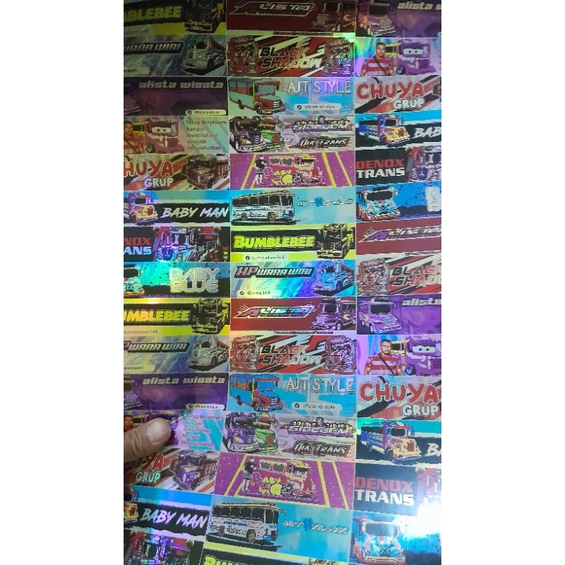 

STIKER BASURI ODONG ODONG ANTI AIR ISI 30 PCS
