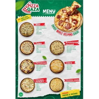

Pizza Gaza Frozen Ukuran Small 15 cm Homemade piza