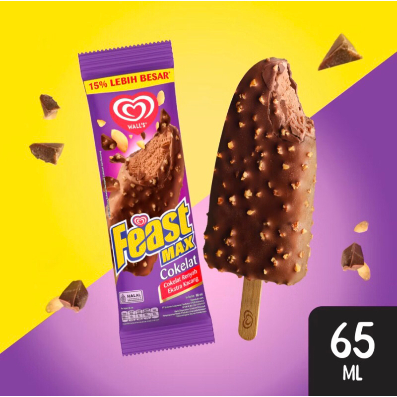 

Feast Coklat - Es Krim / Ice Cream Wall's