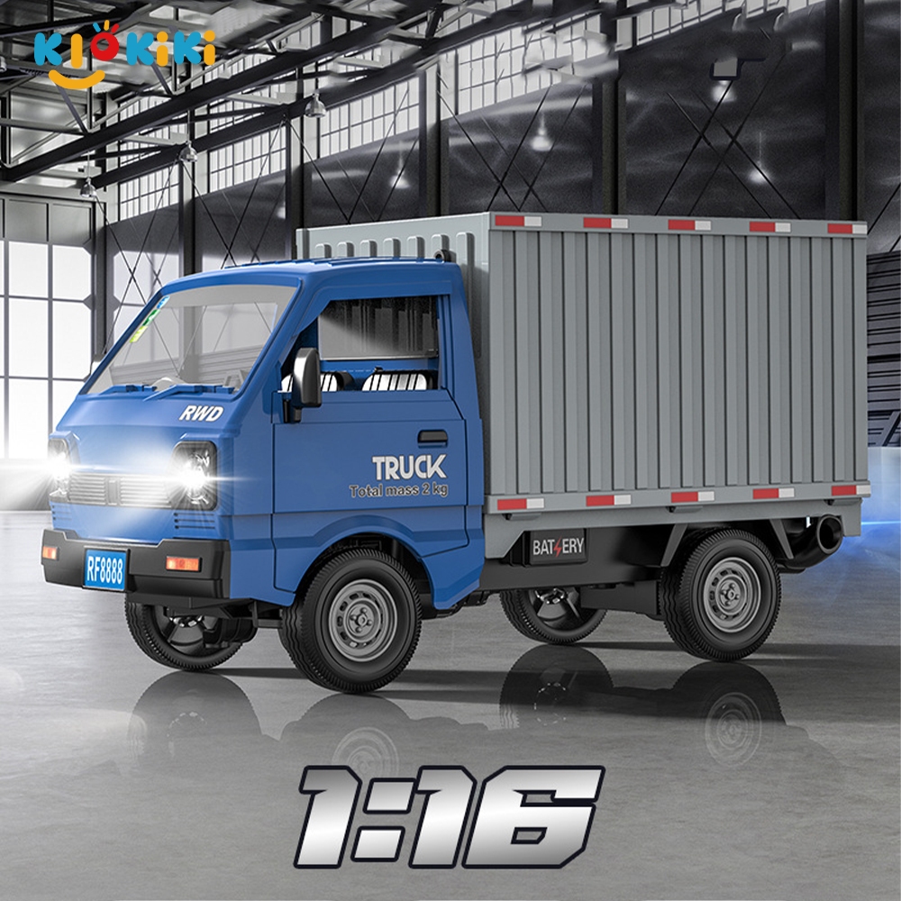 KiKiTOY 1:16 RC Pick UP Spray Mobil Remote Control Mobil Mobilan RC Carry Pick UP 2WD 2.4Ghz Mainan