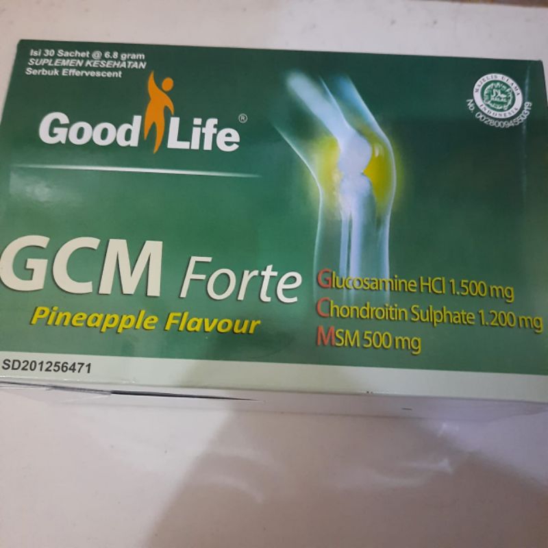 GCM forte. gcm sachet perbox
