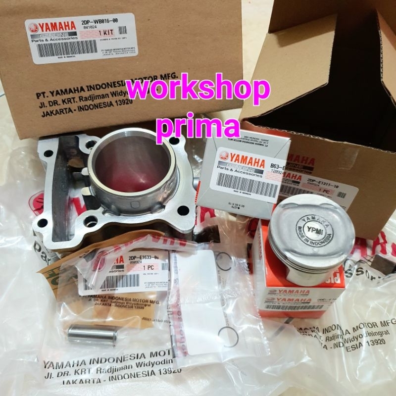 Block Piston Blok Seher Silinder Cilinder Cylinder Nmax 150 N Max Aerox 155 Old Old Ori Ygp