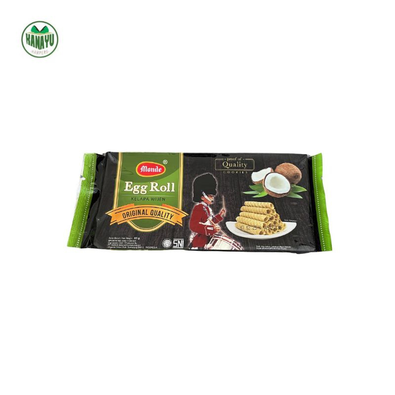 

Monde Egg Roll Kelapa Wijen 60gr