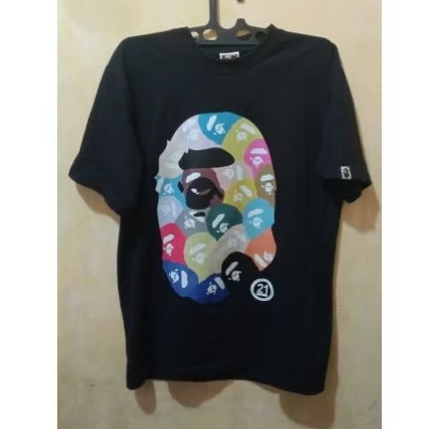 KAOS A BATING APE/ BAPE | Bahan 16s | Size M Luar