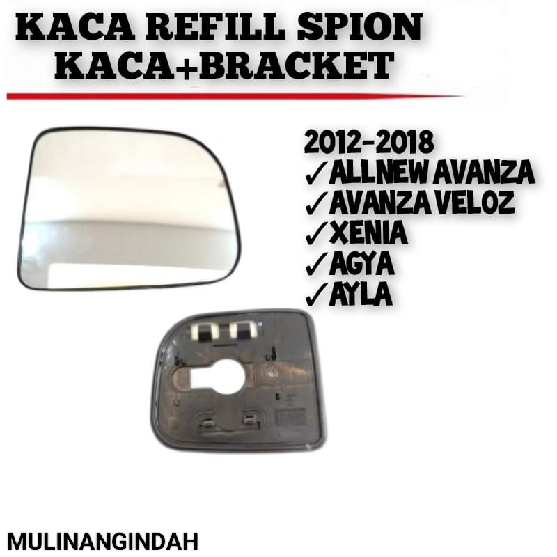 REFILL KACA SPION MOBIL ALL NEW AVANZA, AVANZA VELOZ, XENIA, AGYA, AYLA 2012-218