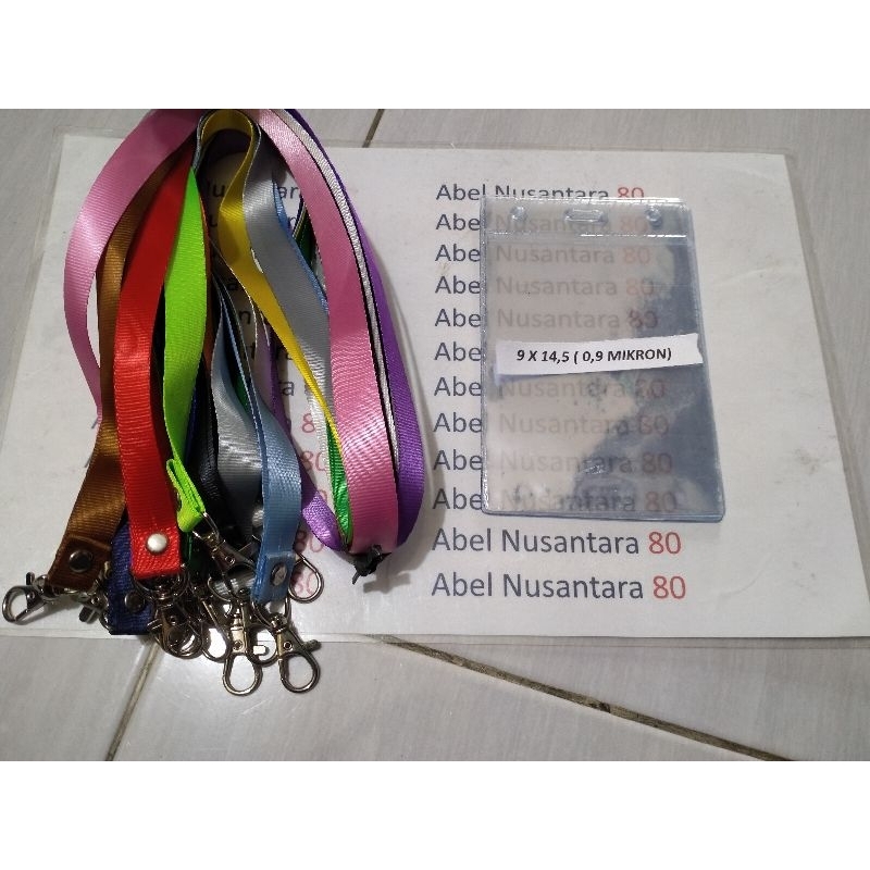 

paket Tali 1,5 cm polos+plastik panitia uk 9x14,5 cm isi paket 10 pcs tebal plastik 0, 9 mikron