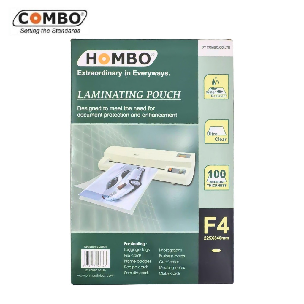 

Plastik Laminating Hombo F4 FC 100mic