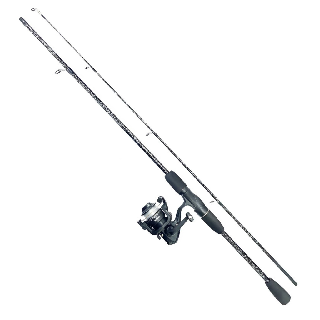 RB 1 Set Joran Pancing Spinning Carbon Fiber Praktis Serat Karbon Kuat Aquapro Paket Reel Pancing