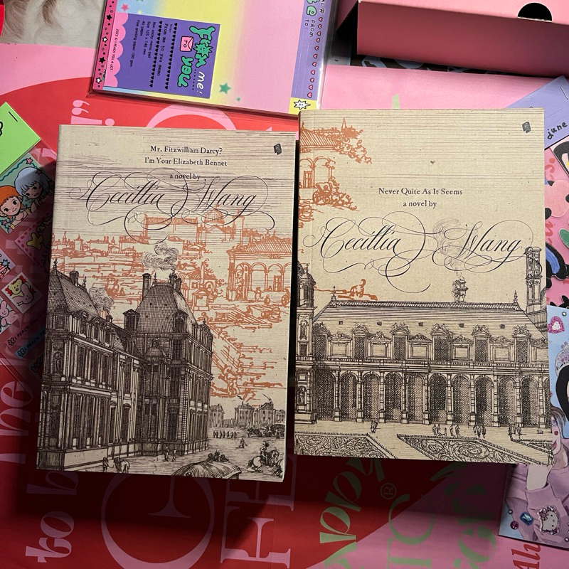 (signed) novel cecillia wang new york series — Mr. Fitzwilliam Darcy? I'm Your Elizabeth Bennet, Nev