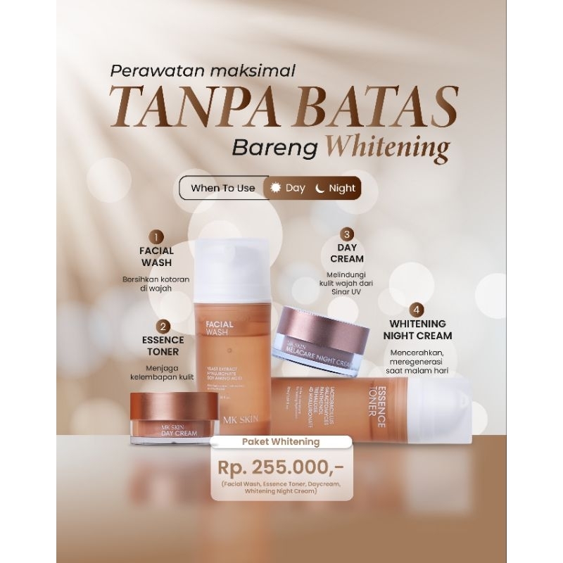 MK Skin bikin glowing