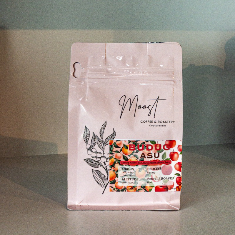 

Arjuna Budug Asu Roast Beans 150 gr, Anaerob Process