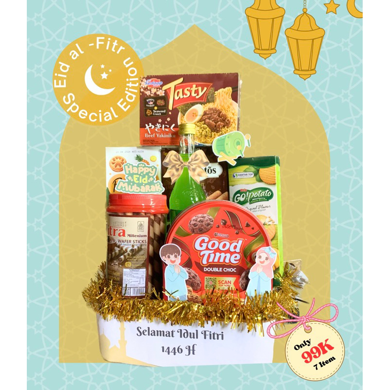 

HAMPERS LEBARAN / PARCEL LEBARAN PAKET 99k