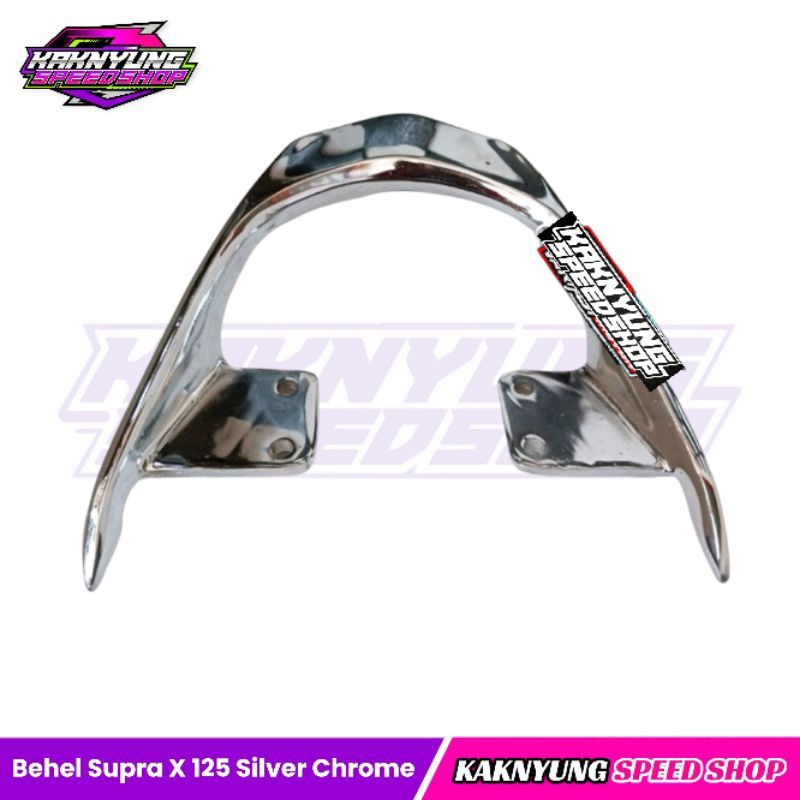 Behel Supra x 125 Chrome Behel Supra X 125 Batman Silver Chrome