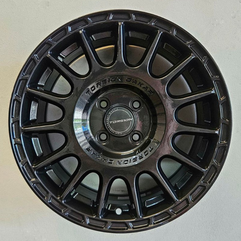 VELG MOBIL ORIGINAL TORSION WHEELS DAKAR R16 x 7 4H 100 ET 41 EJ TITAN - JAZZ IGNIS BRIO AYGA SWIFT 