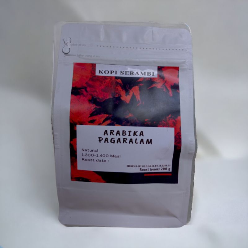 

Roasted Beans Arabika Pagaralam