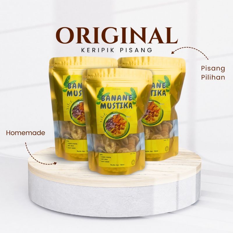 

BANANE MUSTIKA - KERIPIK PISANG - ANEKA RASA