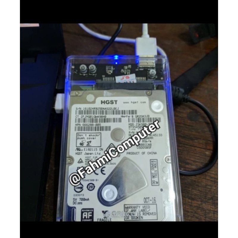Hardisk Eksternal Rakitan 500 GB