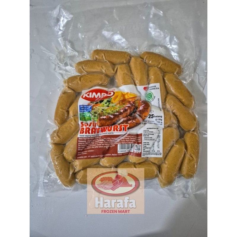 

KIMBO SOSIS COCKTAIL 45g ISI 25