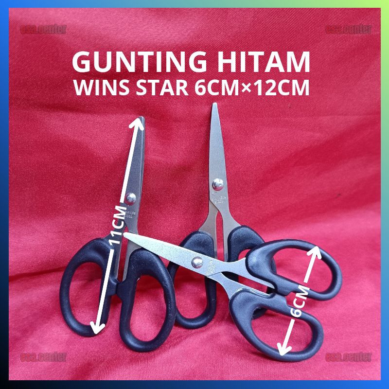 

Gunting Stainless Stell Tanggung 12cm × 6cm GUNTING KECIL