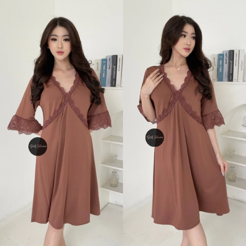 080 Lingerie Dress Bisa Big Size [ Girlsheaven_id ]