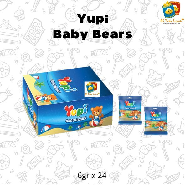 

Yupi Baby Bears 6gr (1 Box Isi 24)