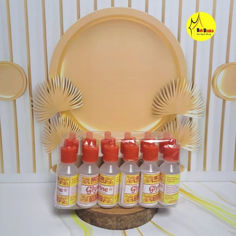 GLYCERIN 1 LUSIN UNTUK WAJAH ASLI BUKITTINGGI - PELEMBAB WAJAH HALUS