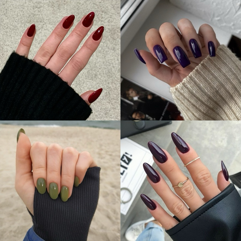 PRESS ON POLOS | Hand Made | Custom Fake Nails | Nails art murah