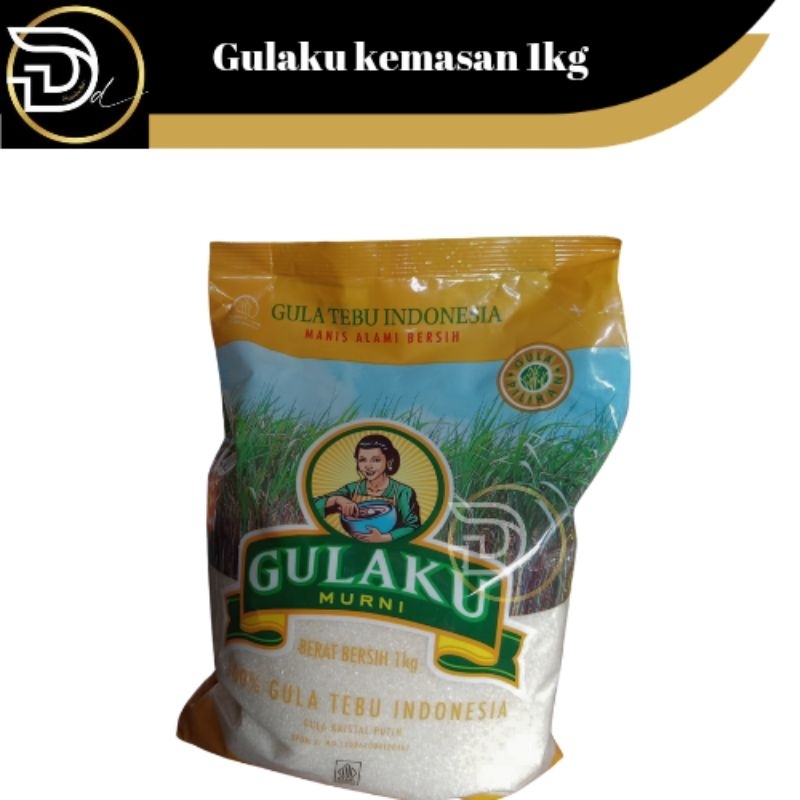 

Gulaku Murni Gula Tebu Indonesia Kemasan 1 )g