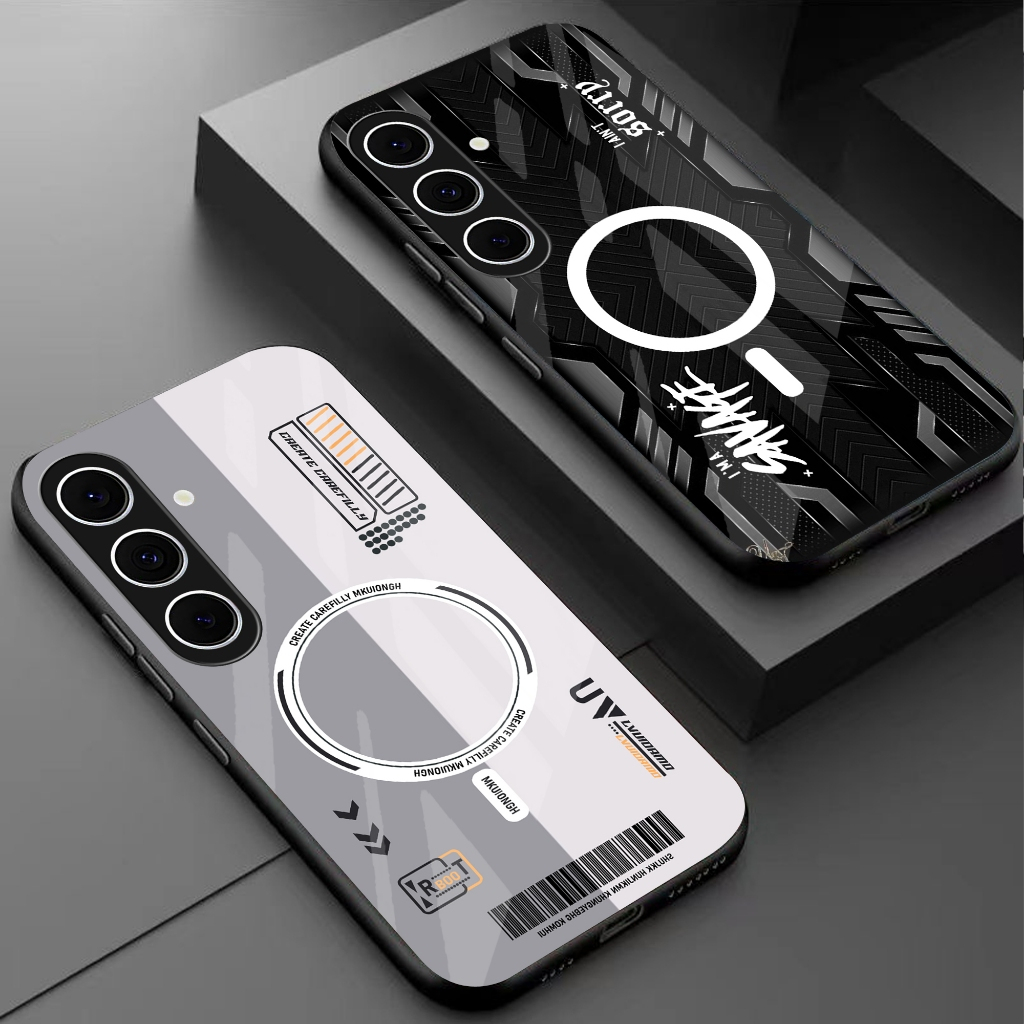 [53] Softcase Glass S24 FE - Kesing Glossy S24 FE - Casing Kaca S24 FE - Case Glosi S24 FE