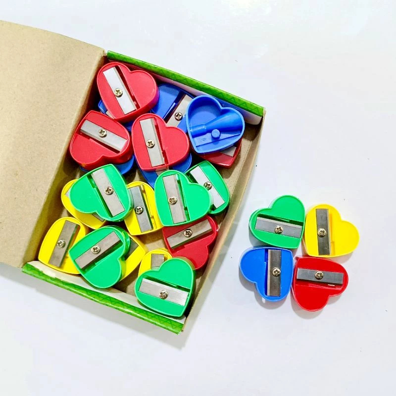 

Rautan pensil 1 pack isi 24 pcs serutan pencil sharpener