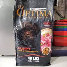 GOJEK - MAKANAN ANAK ANJING OPTIMA PUPPY 18.14KG - DOG FOOD OPTIMA PUPPY LAMB & RICE