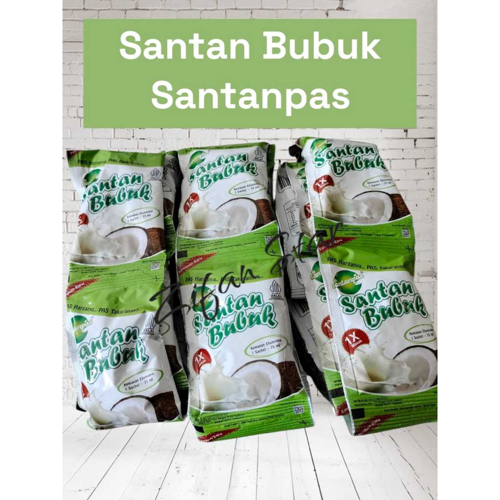 

Santanpas Santan Bubuk (3 Renteng / 30 Sachet)