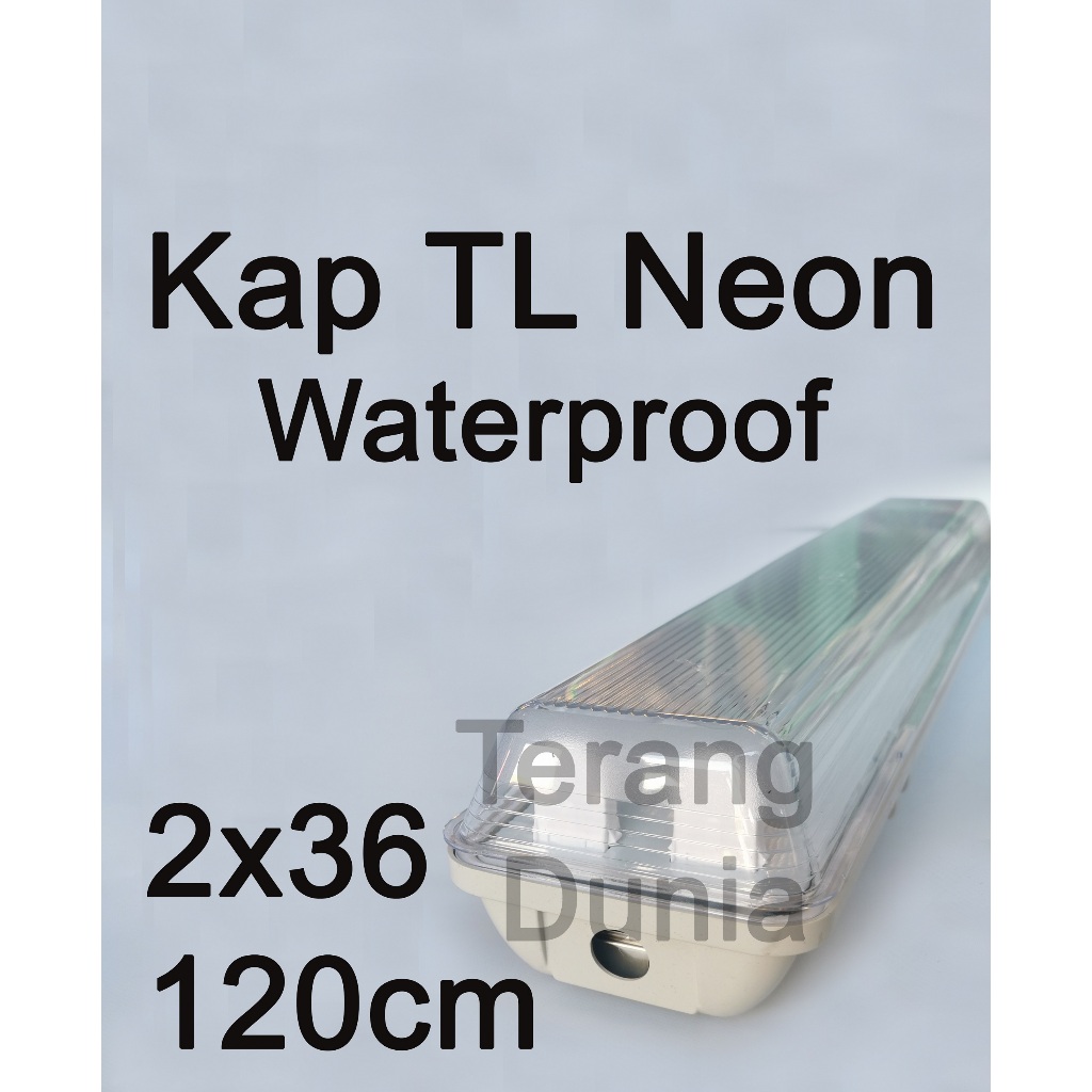 Rumah Lampu TL Tahan Air Rumah Lampu Waterproof Kap TL Waterproof 2x36 Kap Weatherproof 2x18 Kap Lam