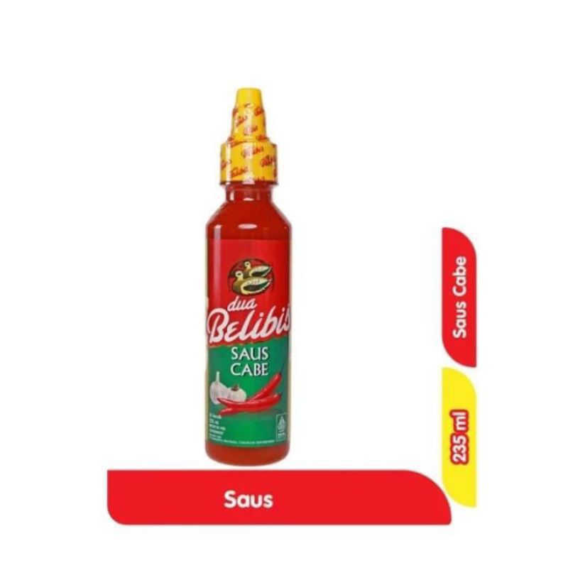 

Dua Belibis Saos Cabe 235ml | Kemasan Anti Tumpah