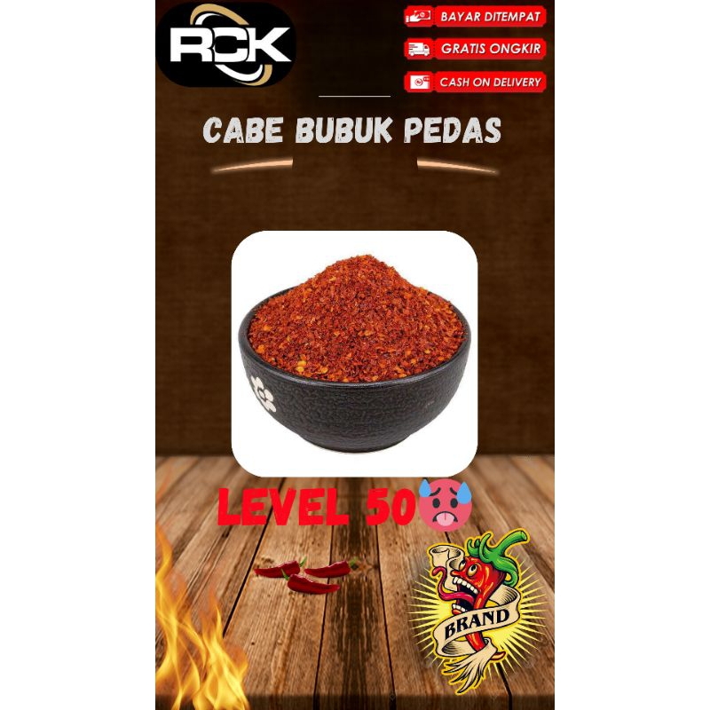 

PROMO HARGA√||| CABE BUBUK PEDAS Level50 hot jeletot
