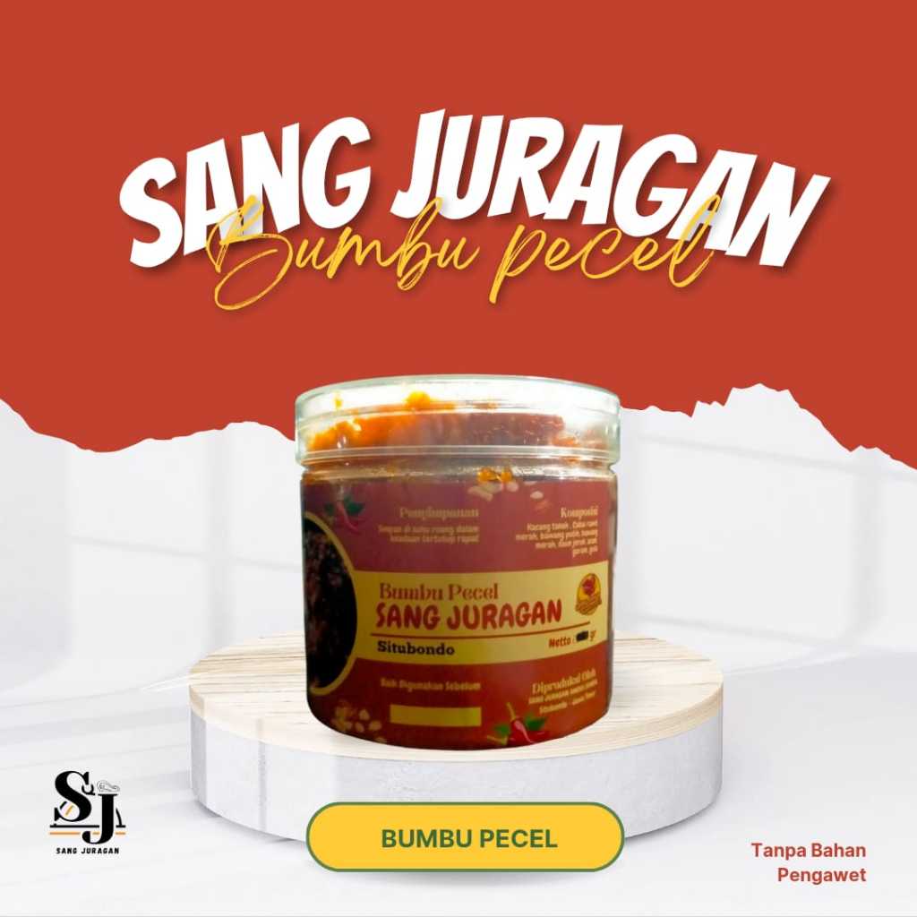 

Sang Juragan - Bumbu Pecel 500 gram