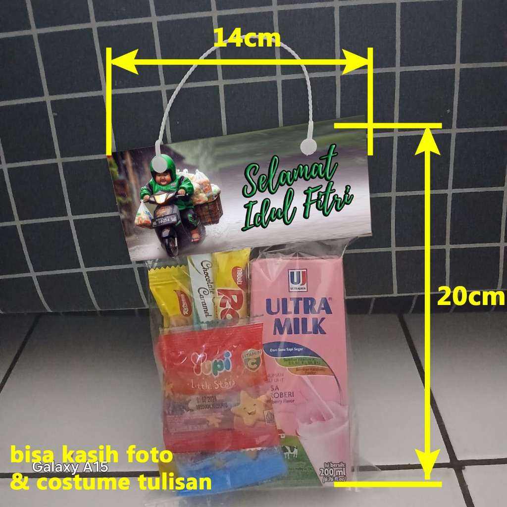 

costume Tas Lebaran 14X20 Tas Idul Fitri Tas Hampers / Hadiah Iedul Fitri hari raya idul fitri