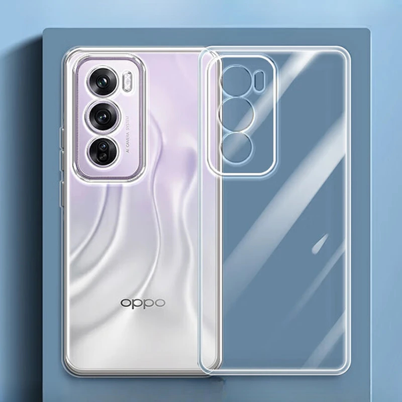 Case Oppo Reno 12 5G Softcase CLEAR HD CAMERA PROTECTION Casing Hp Oppo Reno 12 5G